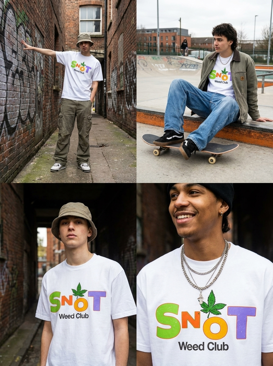 The SNOT weed club Tee
