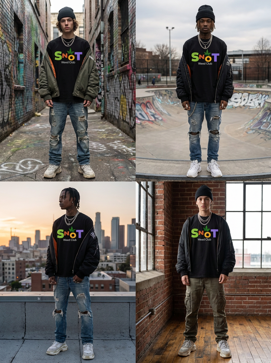 The SNOT weed club Tee